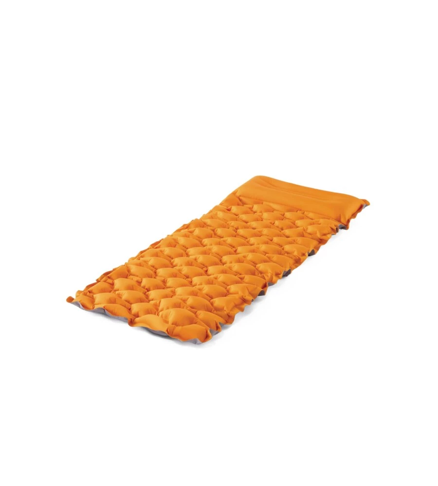 MATERASSO SINGOLO GONFIABILE INTEX "CAMPING" ARANCIONE 71X191X11 CM - COD. 64098NP