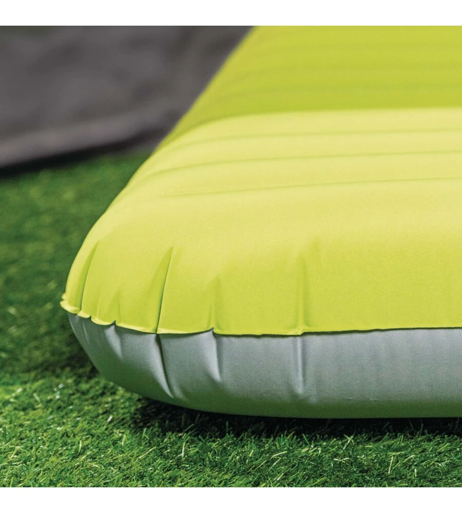 MATERASSO SINGOLO GONFIABILE INTEX "CAMPING" VERDE 76X191X17 CM - COD. 64097NP