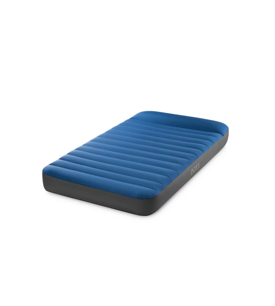 MATERASSO SINGOLO GONFIABILE INTEX "TRUAIRE" BLU 99X191X22 CM - COD. 64011