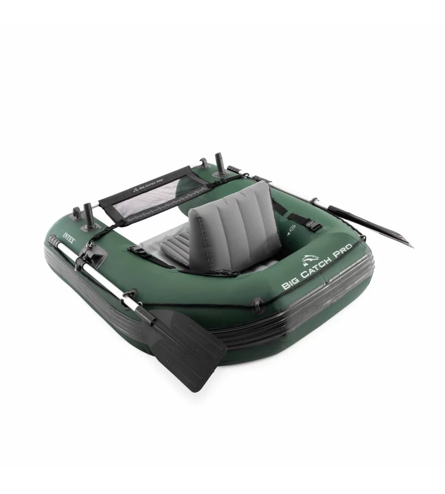CANOTTO GOMMONE GONFIABILE INTEX "BIG CATCH PRO" PER LA PESCA 165X119X38 CM - COD. 68381NP