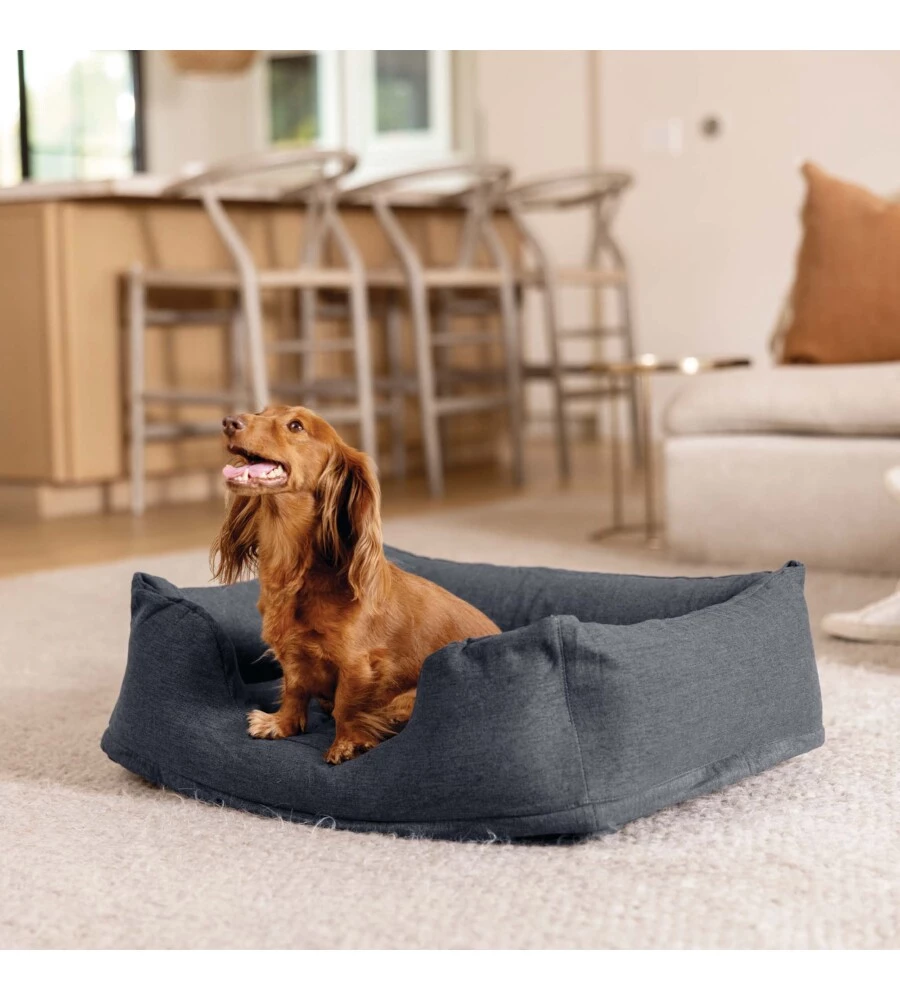 CUCCIA GONFIABILE PER CANI INTEX CON MINI POMPA MANUALE 79X58X22 CM - COD. 48701NP