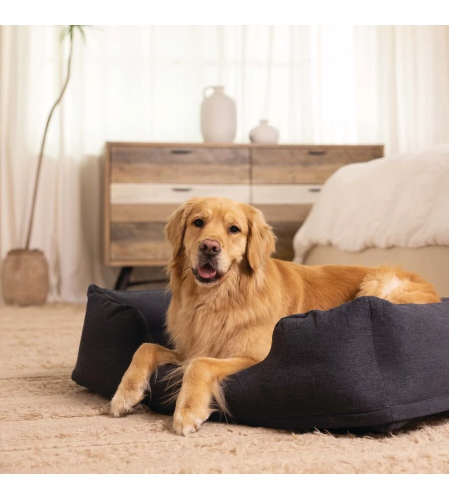 CUCCIA GONFIABILE PER CANI INTEX CON MINI POMPA MANUALE 97X74X23 CM - COD. 48702NP