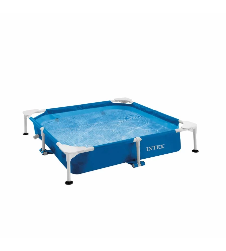 PISCINA QUADRATA PER CANI INTEX BLU 152X152X30 CM - COD. 48402NP