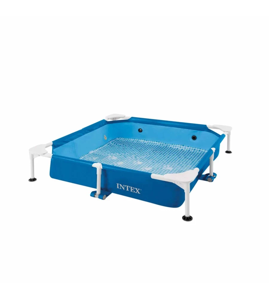 PISCINA QUADRATA PER CANI INTEX BLU 152X152X30 CM - COD. 48402NP