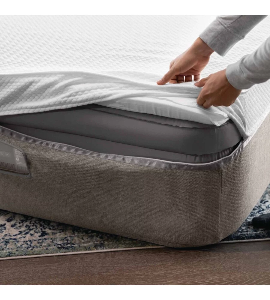 MATERASSO MATRIMONIALE GONFIABILE INTEX "TRUAIRE FOAM" MARRONE 152X203X51 CM - COD. 64084
