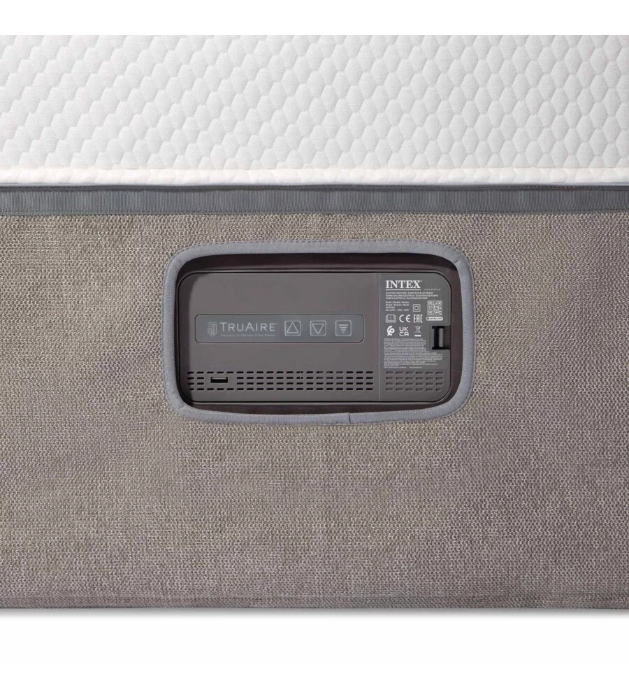 MATERASSO MATRIMONIALE GONFIABILE INTEX "TRUAIRE FOAM" MARRONE 152X203X51 CM - COD. 64084