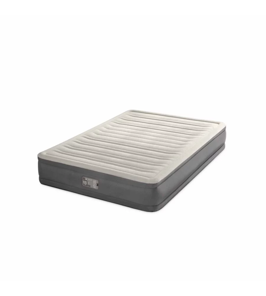 MATERASSO PIAZZA E MEZZA GONFIABILE INTEX "TRUAIRE" MARRONE 137X191X33 CM - COD. 64028