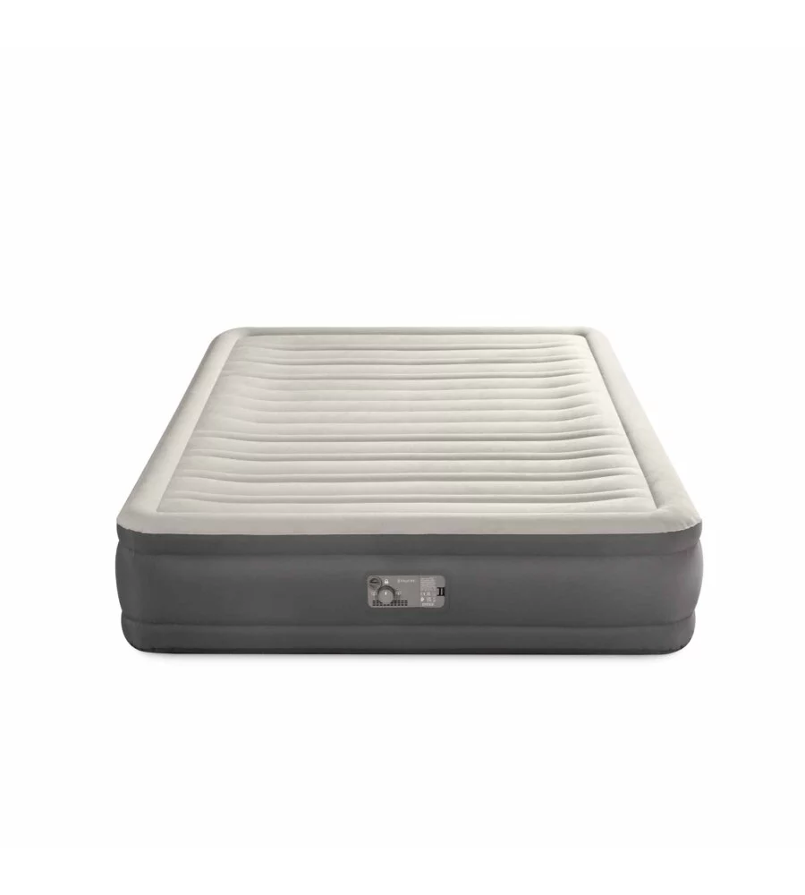 MATERASSO PIAZZA E MEZZA GONFIABILE INTEX "TRUAIRE" MARRONE 137X191X33 CM - COD. 64028