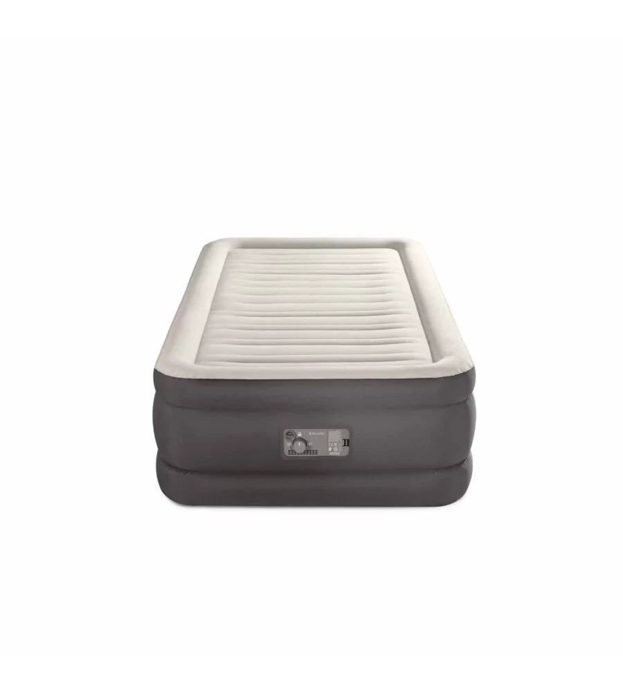 MATERASSO SINGOLO GONFIABILE INTEX "TRUAIRE COMFORT PLUSH" MARRONE 99X191X46 CM - COD. 64032