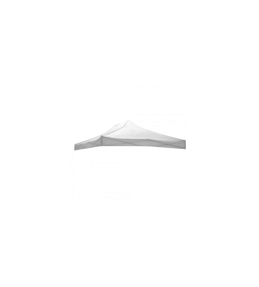 TETTO PER GAZEBO RIVIERA IN TESSUTO IMPERMEABILE E ANTI UV BIANCO 3X2 M