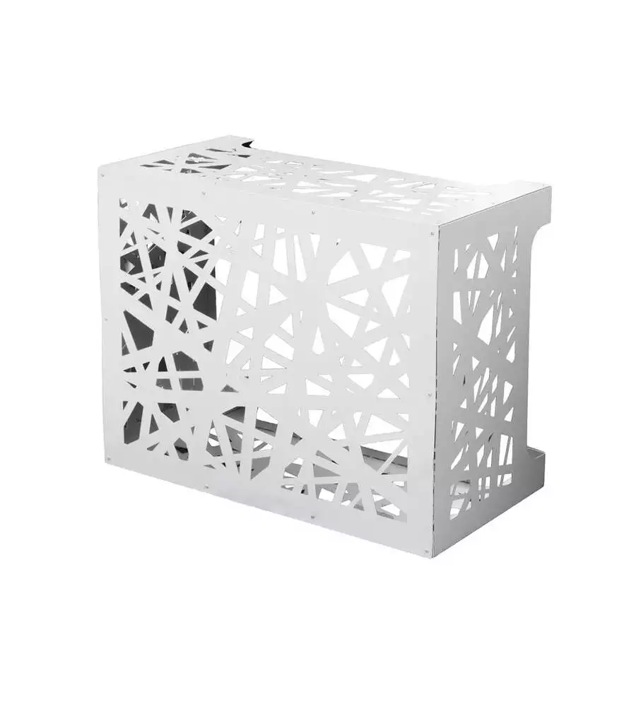COPRI CLIMATIZZATORE RIVIERA "ARTIST" IN ALLUMINIO BIANCO 86X44X68 CM