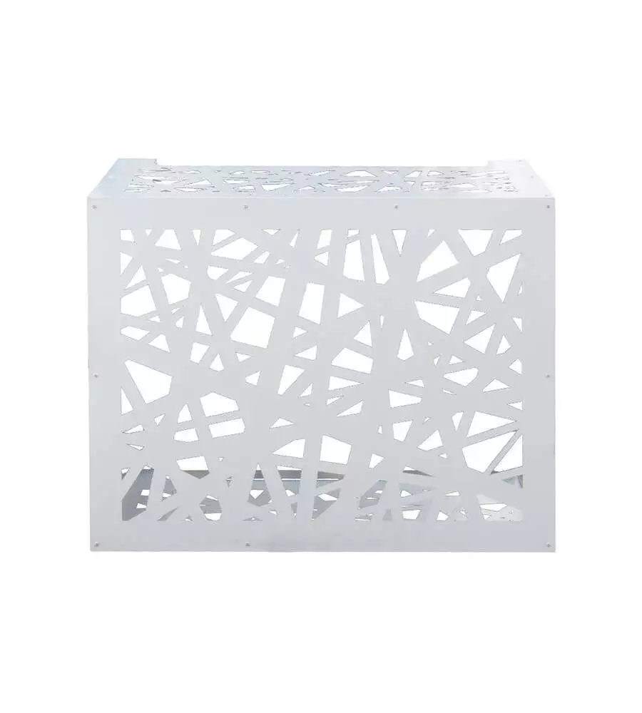 COPRI CLIMATIZZATORE RIVIERA "ARTIST" IN ALLUMINIO BIANCO 86X44X68 CM