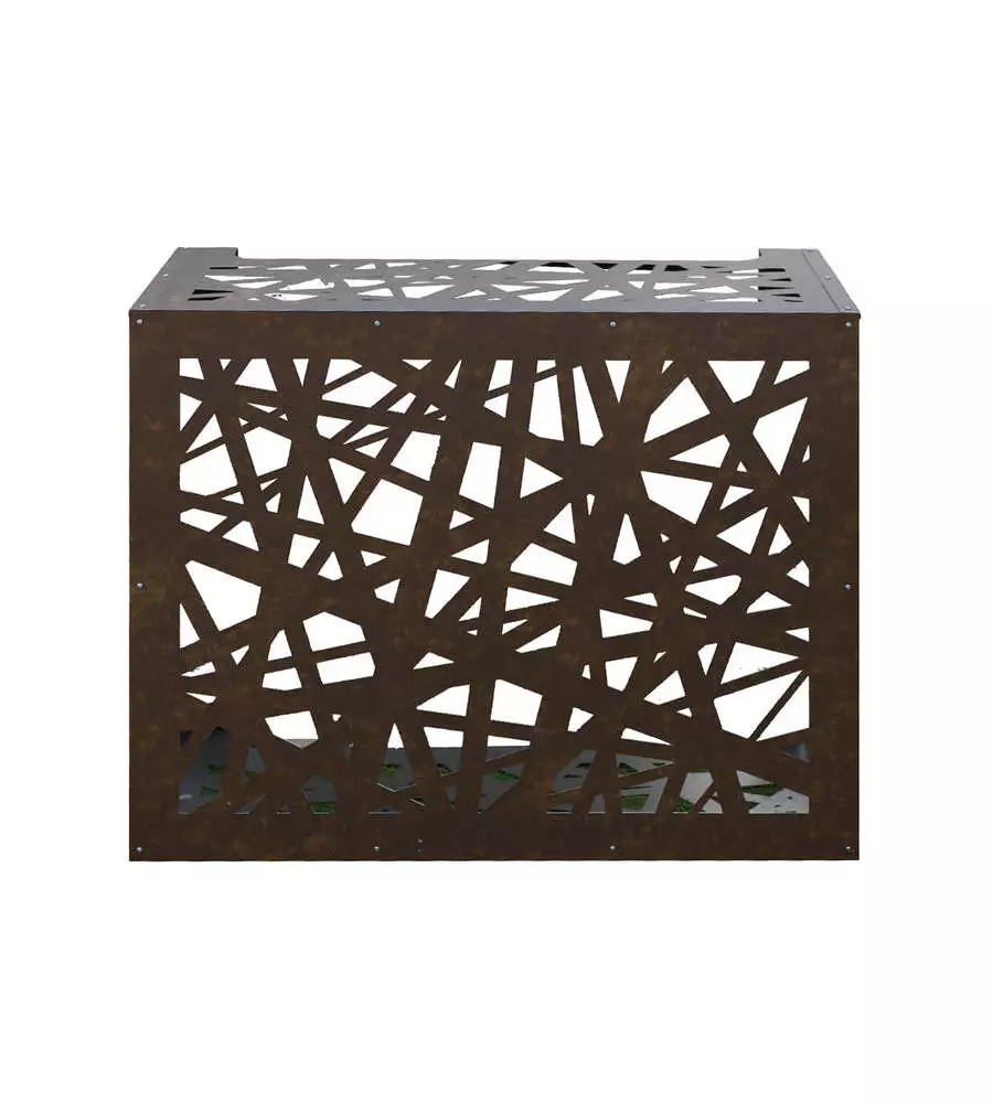 COPRI CLIMATIZZATORE RIVIERA "ARTIST" IN ALLUMINIO EFFETTO BRONZO 86X44X68 CM