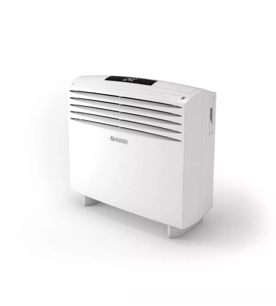 CLIMATIZZATORE CALDO FREDDO OLIMPIA SPLENDID POMPA DI CALORE "UNICO EASY S2 HP" MONOSPLIT E SENZA UNITA' ESTERNA 7000 BTU
