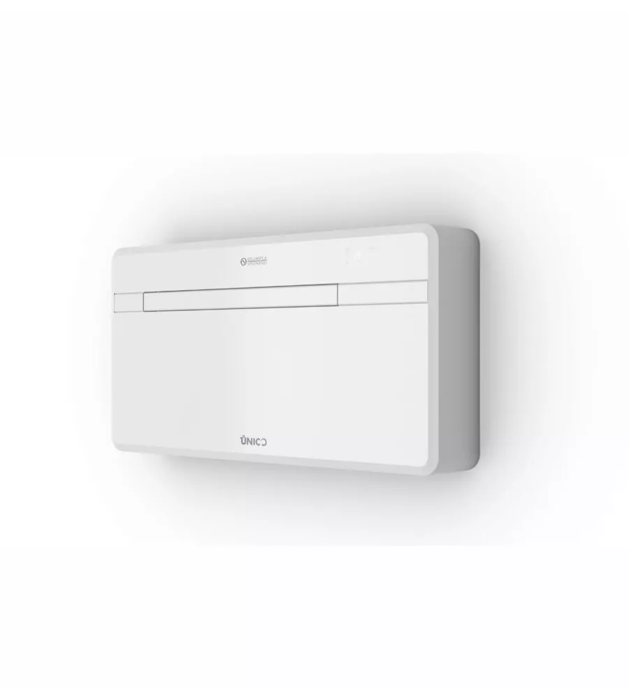 CLIMATIZZATORE CALDO FREDDO OLIMPIA SPLENDID POMPA DI CALORE "UNICO NEXT 12 HP EVANX" MONOSPLIT E SENZA UNITA' ESTERNA 9000 BTU