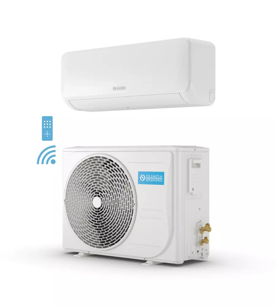 CLIMATIZZATORE CALDO FREDDO OLIMPIA SPLENDID "LYBEX E INVERTER 12" MONOSPLIT E UNITA' ESTERNA
