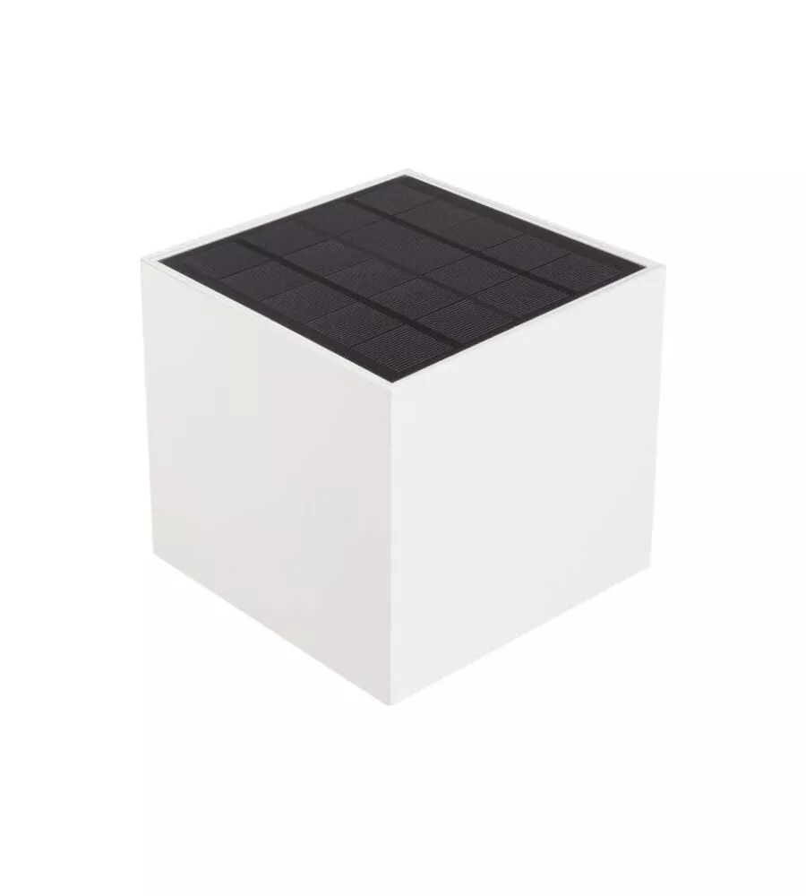 APPLIQUE LED SOLARE DA ESTERNO VTAC BIANCO 3000K