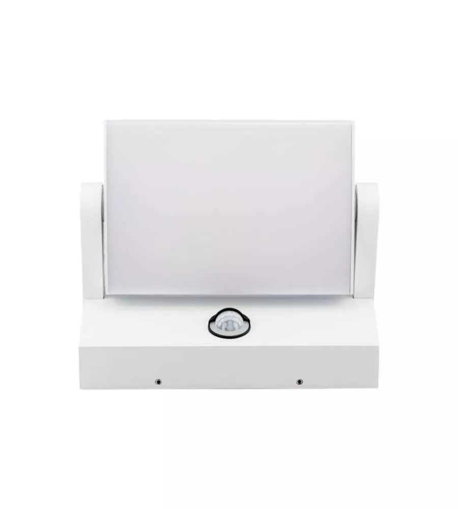 APPLIQUE LED SOLARE DA ESTERNO RETTANGOLARE VTAC BIANCO 4000K