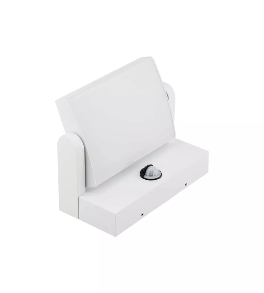 APPLIQUE LED SOLARE DA ESTERNO RETTANGOLARE VTAC BIANCO 4000K