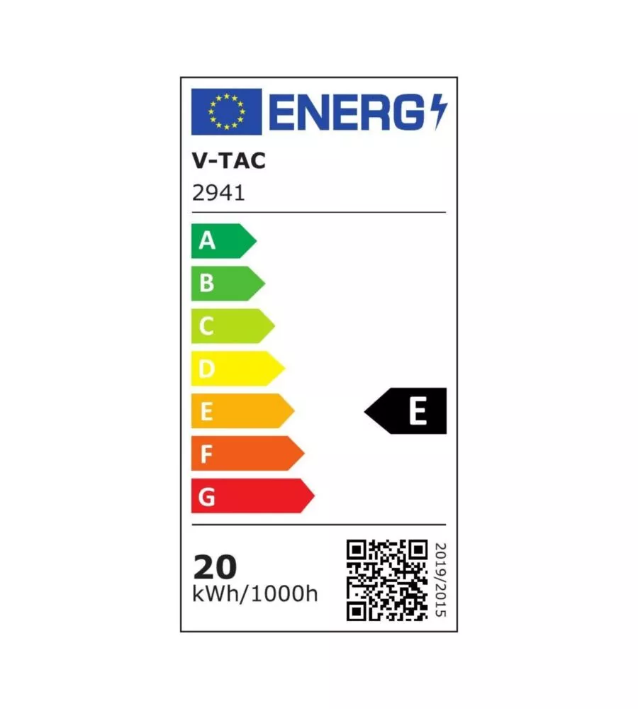 APPLIQUE LED SOLARE DA ESTERNO RETTANGOLARE VTAC NERO 4000K