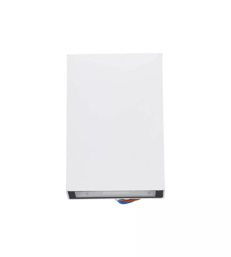 APPLIQUE LED DA ESTERNO RETTANGOLARE VERTICALE A DOPPIO FASCIO LUMINOSO VTAC BIANCO 3000K
