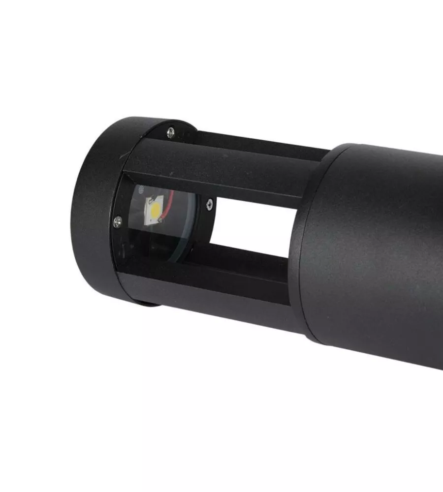 LAMPADA LED DA TERRA DA ESTERNO VTAC NERO 3000K