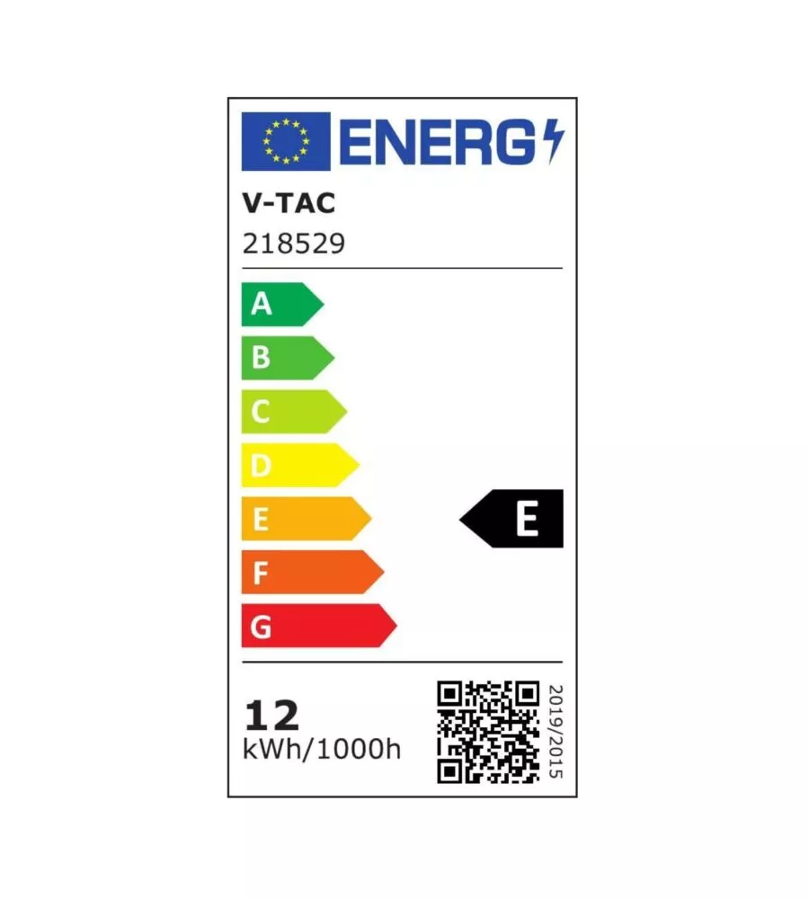 APPLIQUE LED DA ESTERNO QUADRATA A DOPPIO FASCIO LUMINOSO VTAC NERO 3000K