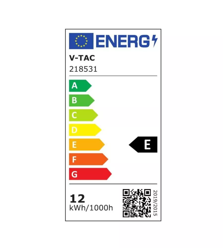 APPLIQUE LED DA ESTERNO QUADRATA A DOPPIO FASCIO LUMINOSO VTAC GRIGIO 3000K