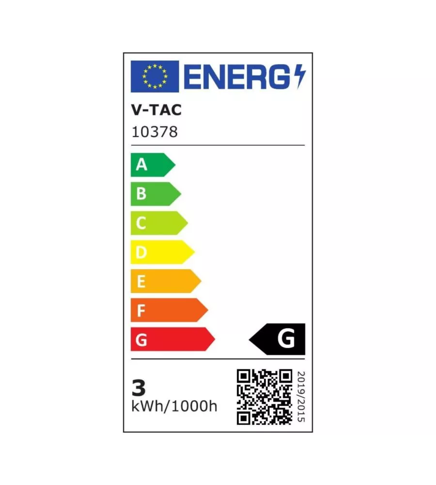 FARETTO LED SEGNAPASSO AD INCASSO DA ESTERNO RETTANGOLARE VTAC BIANCO 3000K