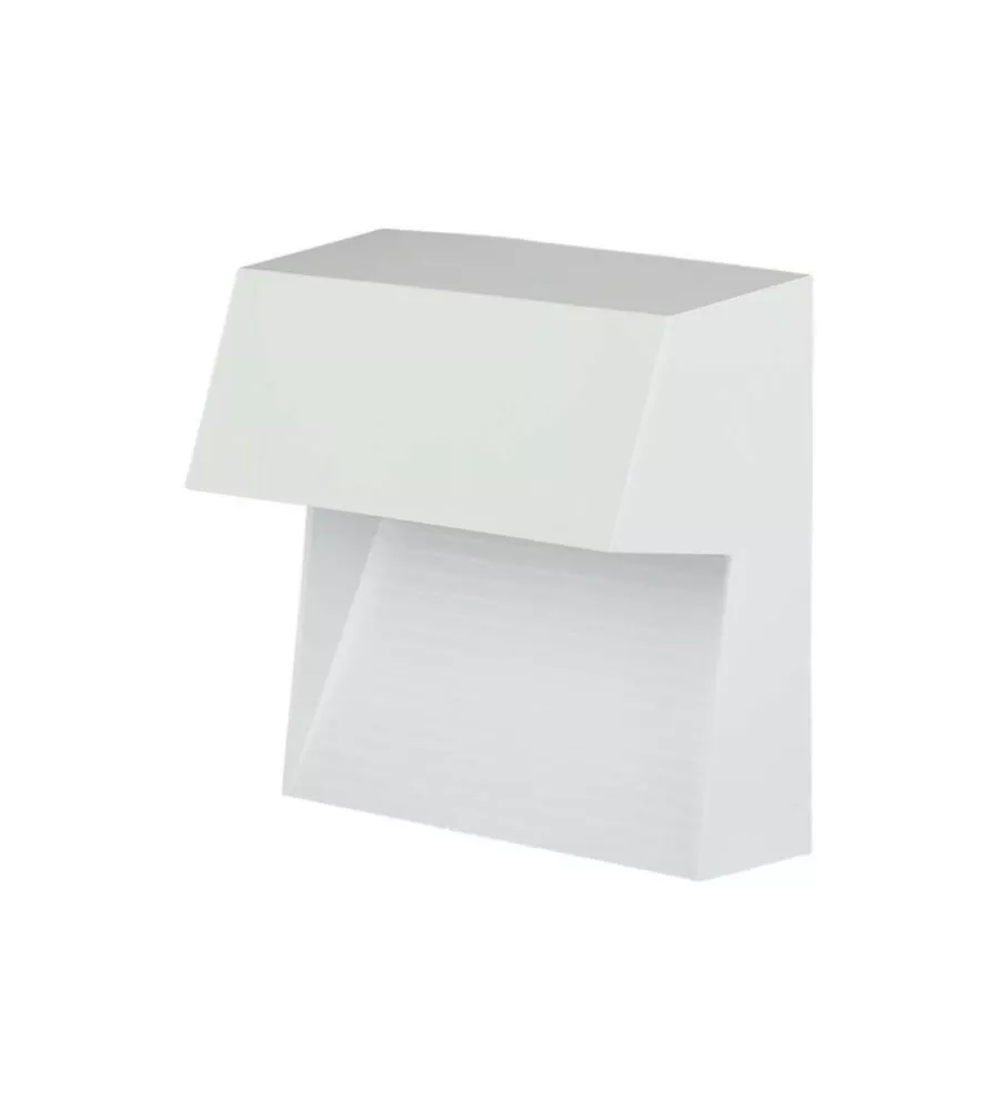 FARETTO LED SEGNAPASSO A PLAFONE DA ESTERNO QUADRATO VTAC BIANCO 3000K