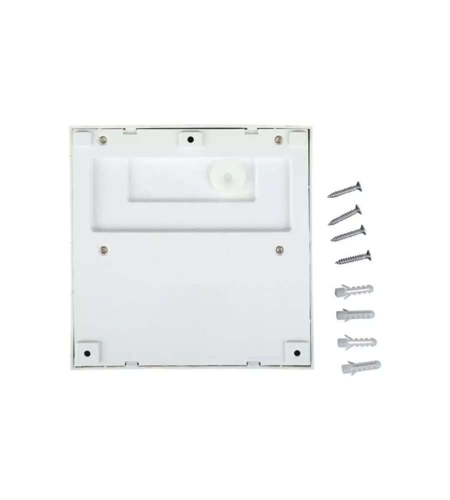 FARETTO LED SEGNAPASSO A PLAFONE DA ESTERNO QUADRATO VTAC BIANCO 4000K