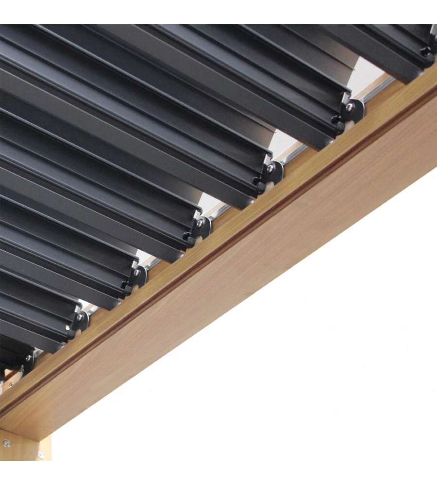 PERGOLA BIOCLIMATICA ELICA GARDEN EFFETTO LEGNO 294X394X250 CM