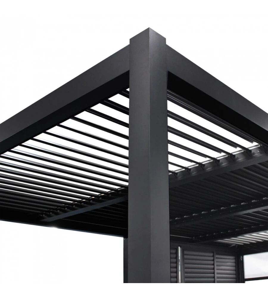 PERGOLA BIOCLIMATICA ELICA GARDEN ANTRACITE 7,8X4X2,5 M