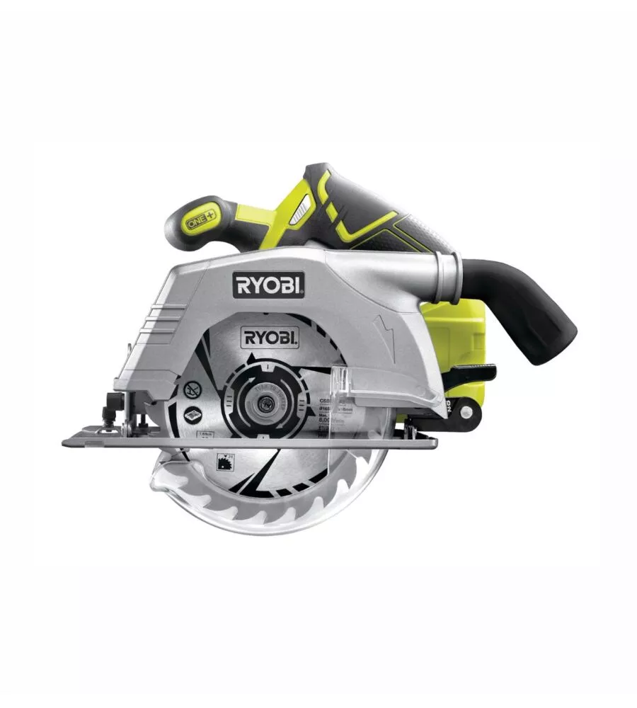 SEGA CIRCOLARE A BATTERIA RYOBI "R18CS-0" SOLO CORPO MACCHINA 165 MM 18V