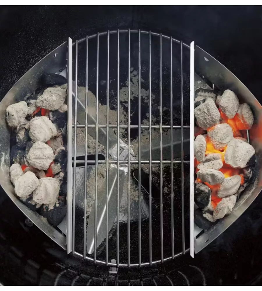 CESTI SEPARA CARBONE WEBER "CHAR BASKET" PER BARBECUE Ø 57 E 67 CM