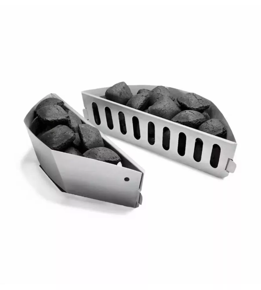 CESTI SEPARA CARBONE WEBER "CHAR BASKET" PER BARBECUE Ø 57 E 67 CM