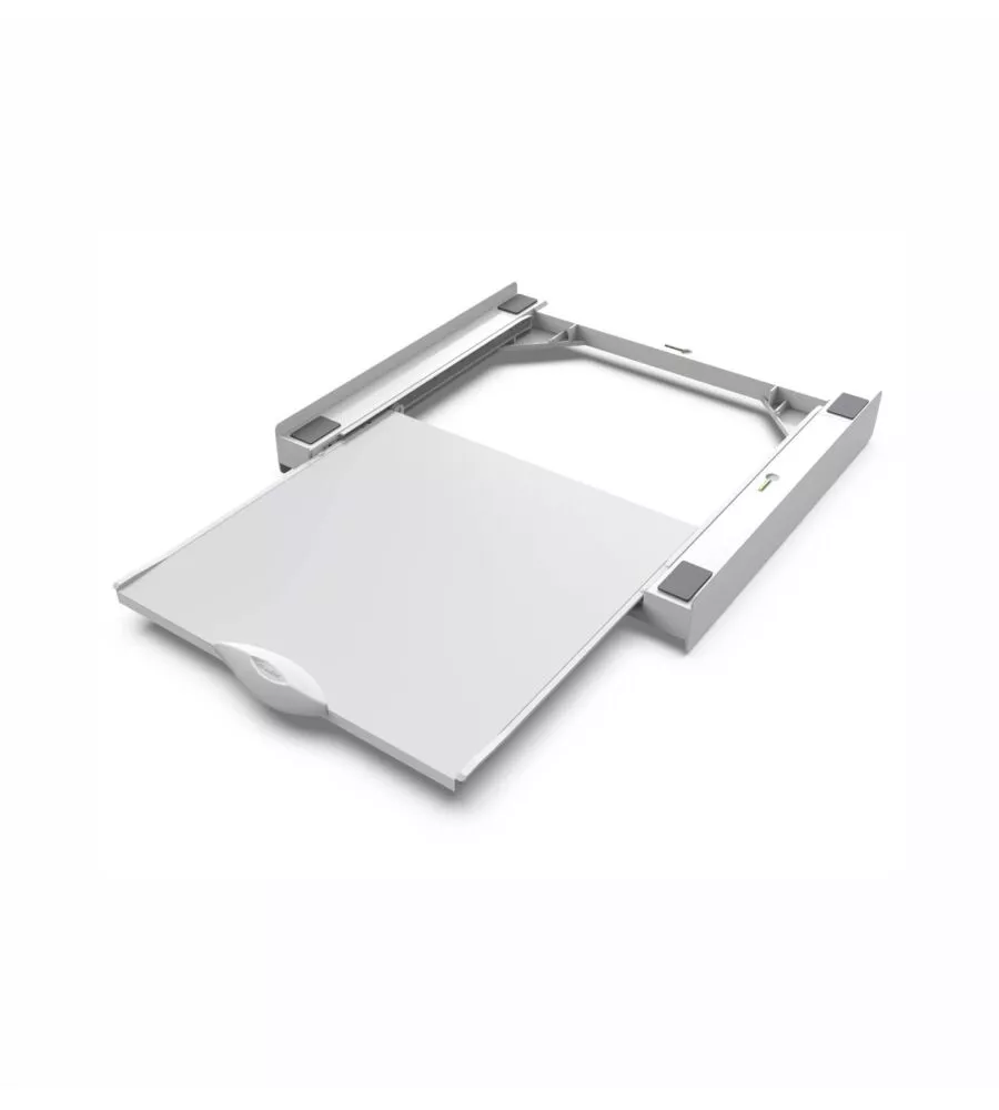 KIT DI SOVRAPPOSIZIONE UNIVERSALE PER LAVATRICE E ASCIUGATRICE "TORRE GREEN" BIANCO 59,4X8,4X63,4 CM