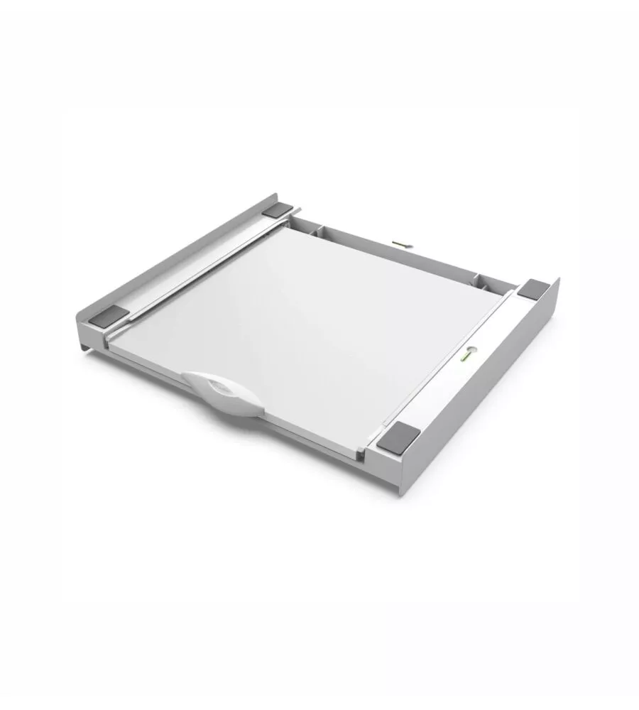 KIT DI SOVRAPPOSIZIONE UNIVERSALE PER LAVATRICE E ASCIUGATRICE "TORRE GREEN" BIANCO 59,4X8,4X63,4 CM