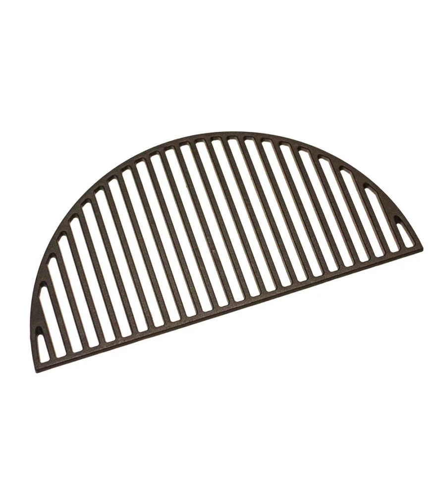 GRIGLIA A MEZZALUNA PER BARBECUE KAMADO BONO "MEDIA" IN GHISA 47X25X5 CM