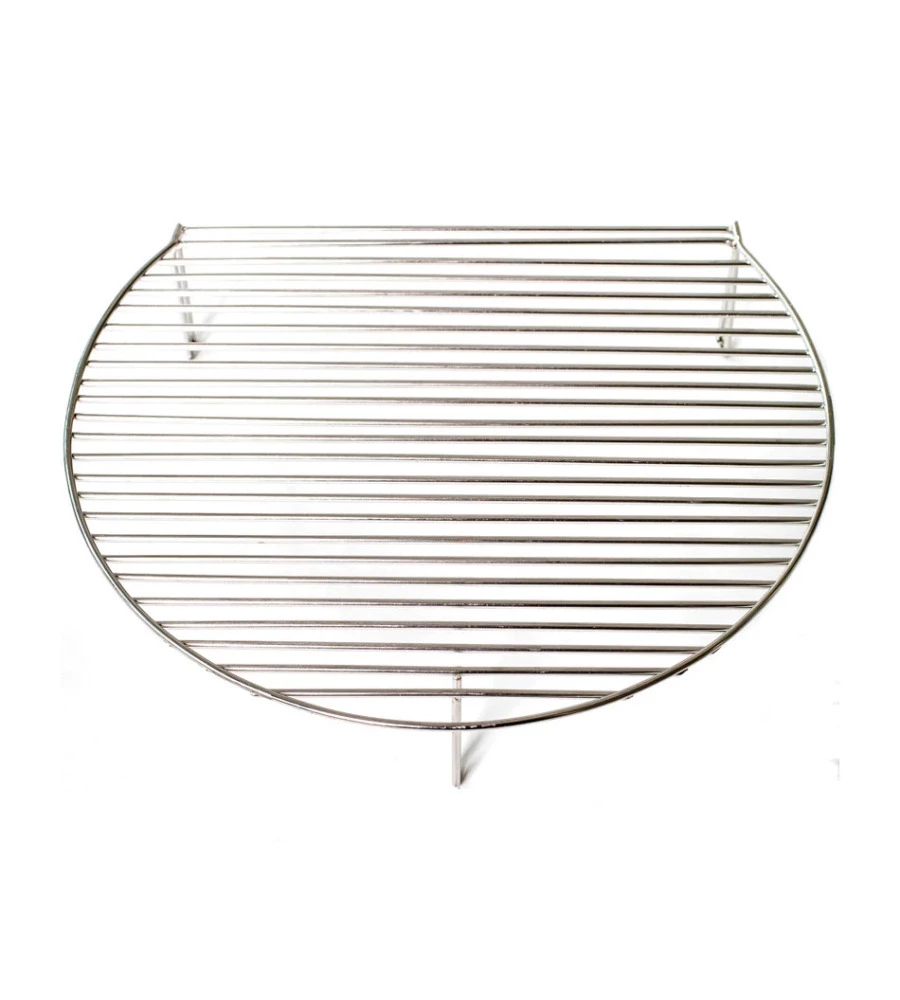 GRIGLIA SUPERIORE PER BARBECUE KAMADO BONO "MEDIA" IN ACCIAIO INOX 45X30X12 CM