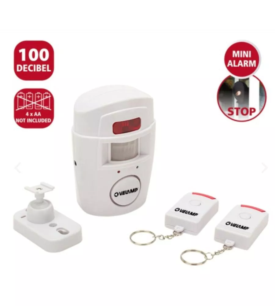 MINI ALLARME VELAM CON RILEVATORE DI PRESENZA E 2 TELECAMERE