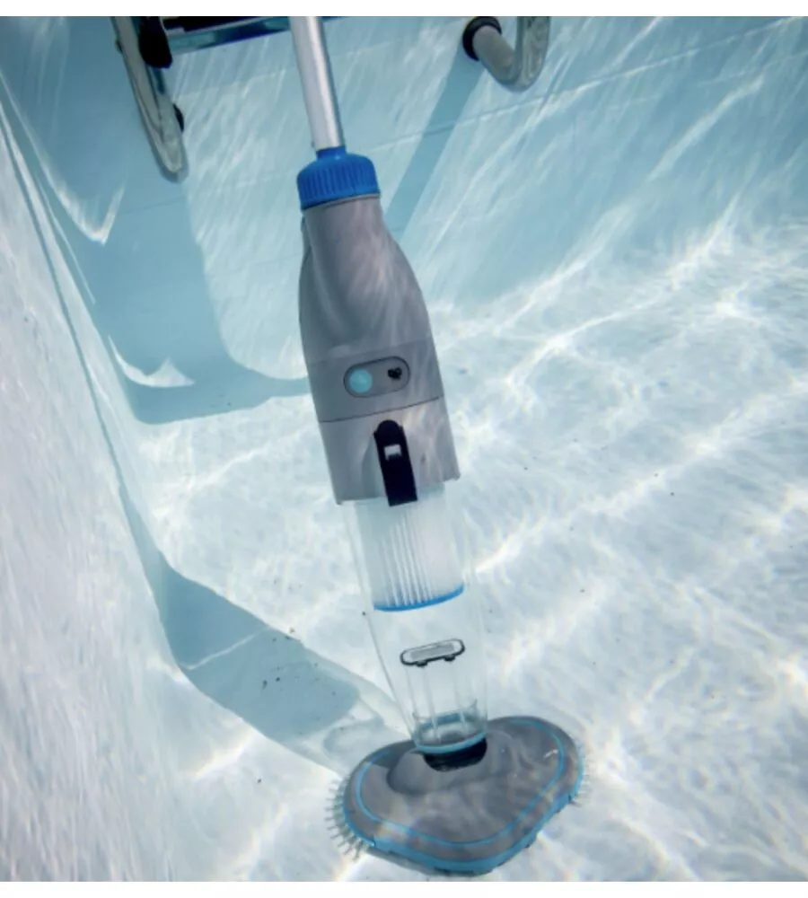 PULITORE A BATTERIA AUTONOMO PER PISCINE GRE "VCB50P" 30W