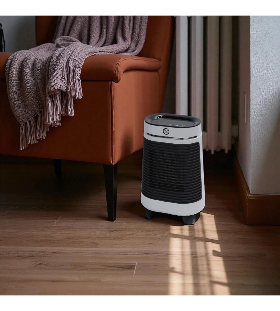 TERMOVENTILATORE DA TAVOLO IGNIP CON TIMER E DISPLAY 1500W