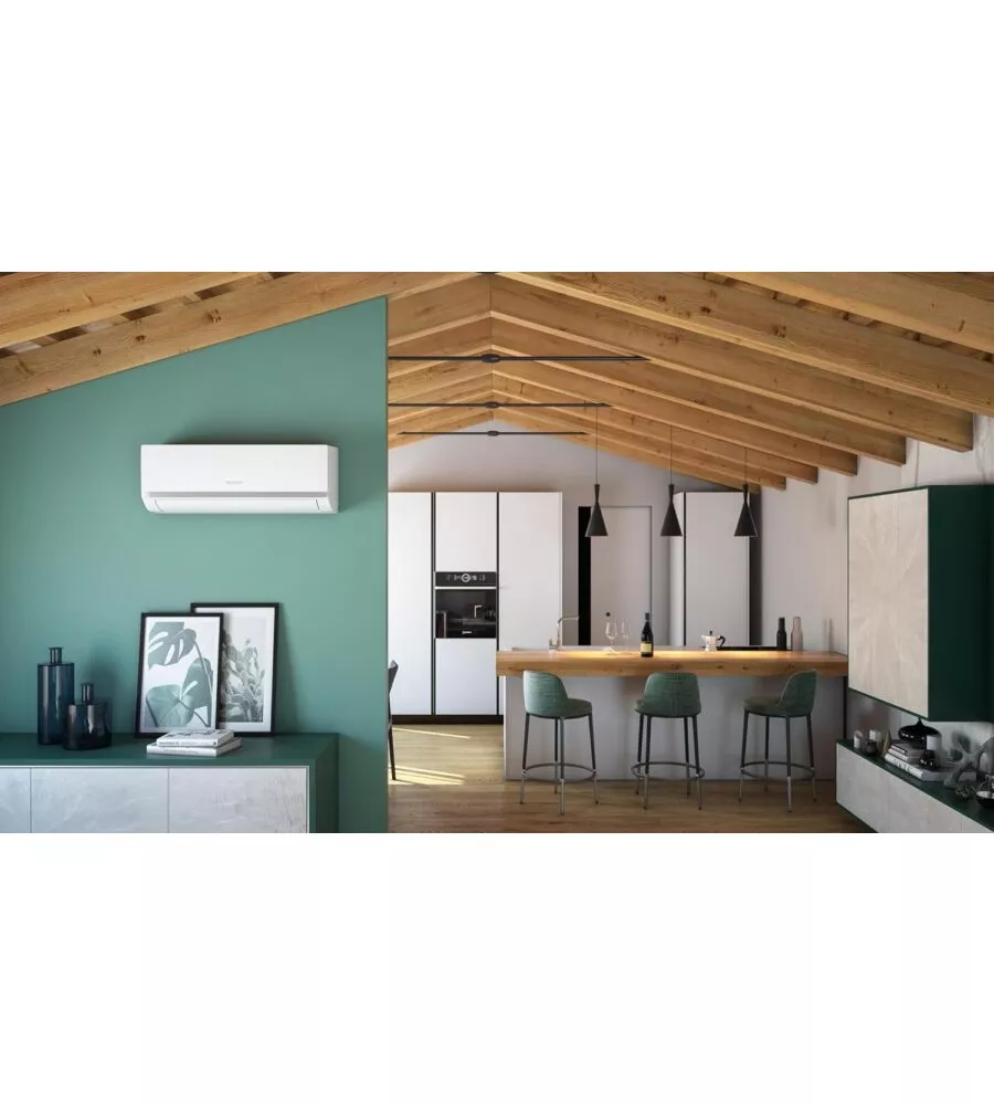 CLIMATIZZATORE OLIMPIA SPLENDID "ARYAL S2 E" DUALSPLIT E UNITA' ESTERNA 9000 + 12000 BTU