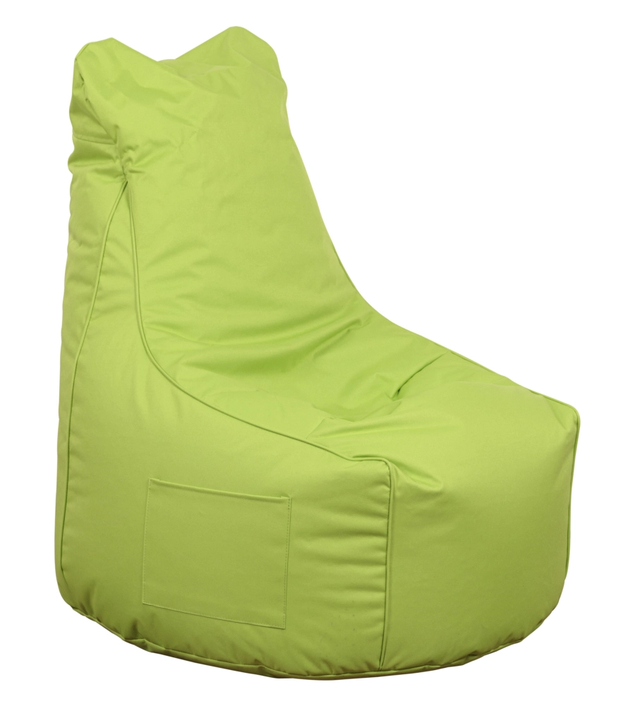 POUF POLTRONA SACCO "LAYLA" VERDE 65X65X95 CM