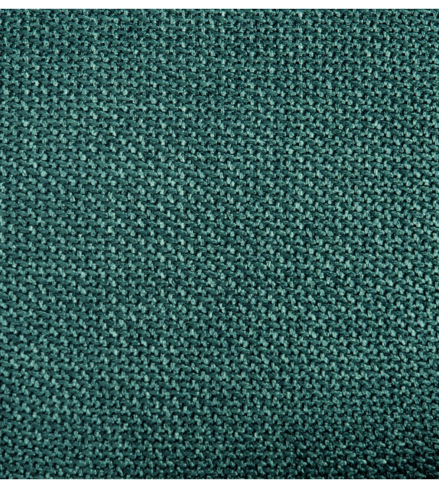 DIVANO ANGOLARE BELLAHOME "KETTY" IN TESSUTO VERDE CON PENISOLA A DESTRA 197X174/93,5X95 CM