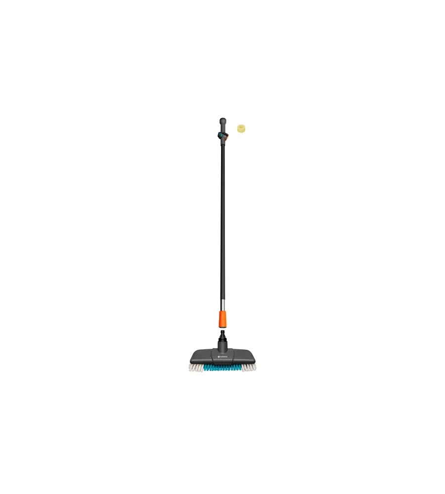OUTLET - USATO PER PROVA - SET MANICO PER PULIZIA GARDENA "CLEANSYSTEM HARD" PER SUPERFICI RESISTENTI