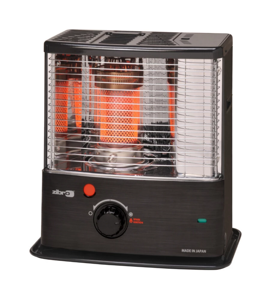 OUTLET - USATO PER PROVA - STUFA A COMBUSTIBILE LIQUIDO "ZIBRO RS-30" NERO 3 KW