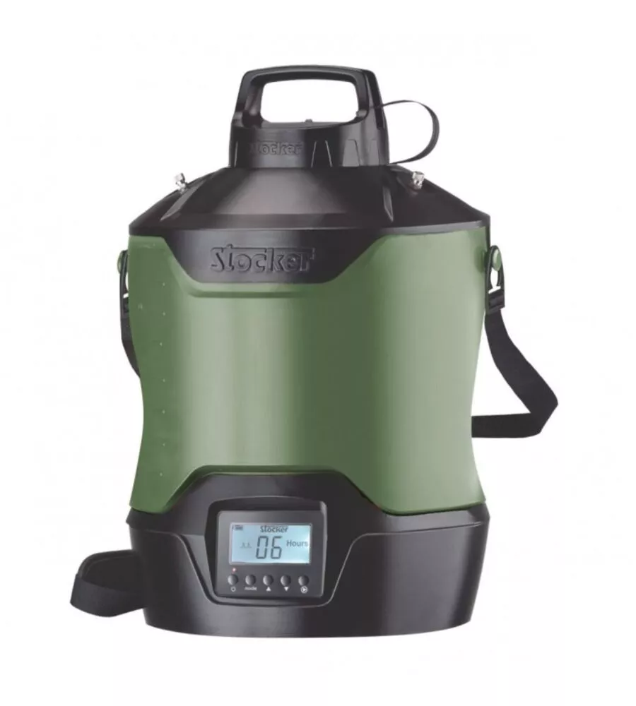 GEYSER NEBULIZZATORE ANTIZANZARE A BATTERIA STOCKER VERDE 12L 5 BAR 12V 2,5AH