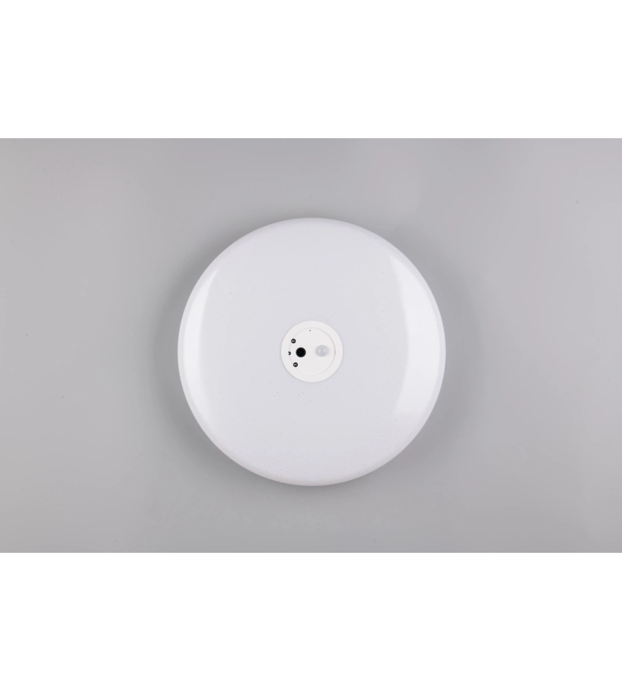 PLAFONIERA LED "VEDERA" BIANCA CON VIDEOCAMERA 6000K Ø40 CM
